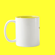 Hee Hee Hee!! Cartoon Giraffe mug