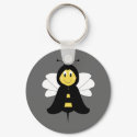 HeeBee Bumble Bee Keychain