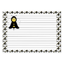 HeeBee Bumble Bee Recipe Card business cards by bugspot HeeBee Bumble Bee Recipe Card business cards