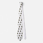 HeeBee Bumble Bee Tiling Neck Tie
