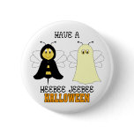 HeeBee JeeBee Halloween Button