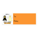 HeeBee JeeBee Halloween Gift Tags