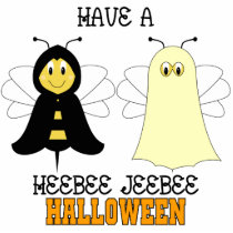 HeeBee JeeBee Halloween Ornament photo sculptures