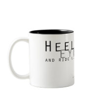 Heels Down mugs by PaintingPony Heels Down mugs