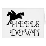 Heels Down with Jumper Cards