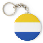 Heerhugowaard, Netherlands flag Keychain