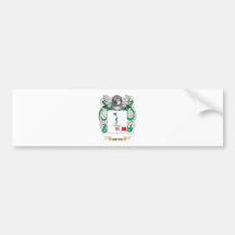 Hegel Coat of Arms (Family Crest) Bumper Sticker