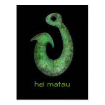 hei matau postcard