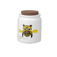 Hei Tiki Bee Toy Kiwiana Candy Jar