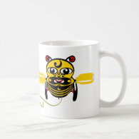 Hei Tiki Bee Toy Kiwiana Coffee Mugs