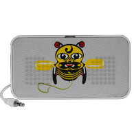 Hei Tiki Bee Toy Kiwiana Mini Speakers