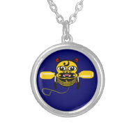 Hei Tiki Bee Toy Kiwiana Personalized Necklace