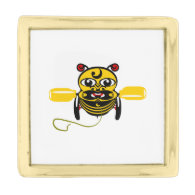 Hei Tiki Bee Toy Kiwiana Pin