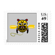Hei Tiki Bee Toy Kiwiana Postage Stamps
