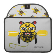 Hei Tiki Bee Toy Kiwiana Sleeve For MacBooks
