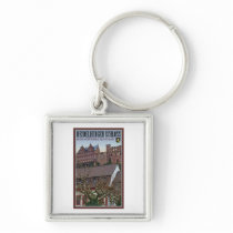 Heidelberg - Castle from Below Keychain