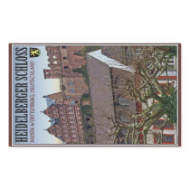 Heidelberg - Castle from Below Rectangular Stickers
