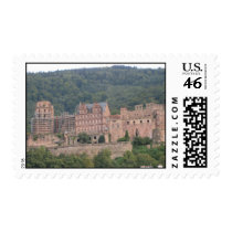 Heidelberg Castle Postage Stamp