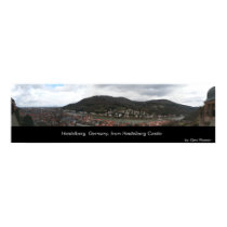 Heidelberg Panorama Poster posters by hopefulone Heidelberg Panorama Poster posters