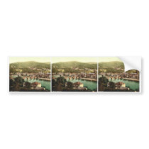 Heidelberg, seen from the Philosophenweg, Baden, G Bumper Stickers