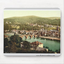 Heidelberg, seen from the Philosophenweg, Baden, G Mousepad