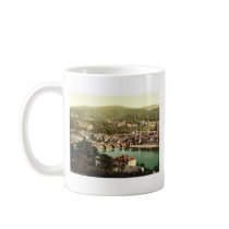 Heidelberg, seen from the Philosophenweg, Baden, G Coffee Mug