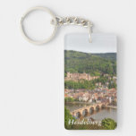 Heidelberg Single-Sided Rectangular Acrylic Keychain