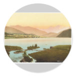 Heidersee, Tyrol, Austro-Hungary classic Photochro stickers