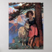 Heidi by Jessie Willcox Smith Print