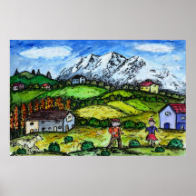 Heidi Country Poster