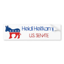 Heidi Heitkamp for U.S. Senate Bumper Sticker