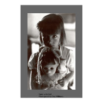 Heidi with Doll posters by daysrays Heidi with Doll posters