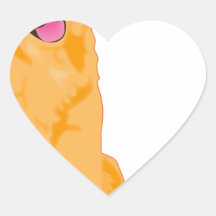 Heidii Randall's Golden Retriever Dug Sticker