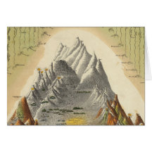 Heights Of The Principal Mountains In The World 2 Cards
