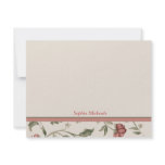 Heirloom Garden Personalized Stationery Announcements