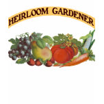 Heirloom Gardener Green Saying T-shirt