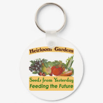 Heirloom Gardens Green Saying keychains