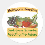 Heirloom Gardens Seed Labels Sticker