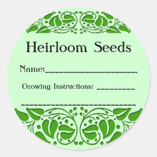 Seed Packet Stickers | Zazzle