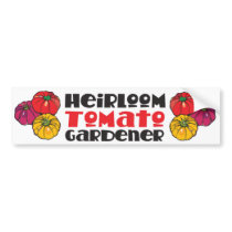 Heirloom Tomato Gardener bumper stickers by GardenObsessions Heirloom Tomato Gardener bumper stickers