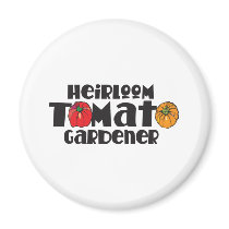 Heirloom Tomato Gardener magnets