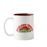 Heirloom Tomato Gardener mugs