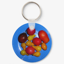 Heirloom tomatoes keychains