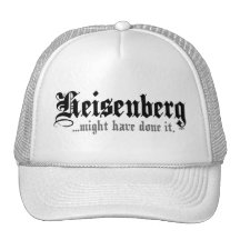 Heisenberg... Mesh Hats