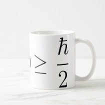 Heisenberg uncertainty principle 2 mugs