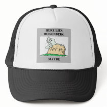 heisenberg uncertainty principle joke hats