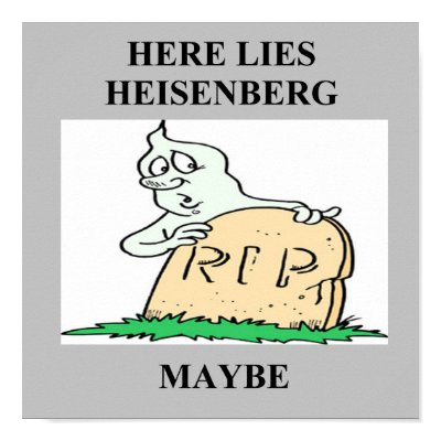 heisenberg uncertainty principle joke print by jimhartley