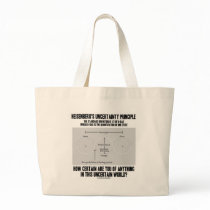 Heisenberg's Uncertainty Principle (Quantum) Tote Bag