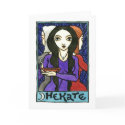 Hekate Greeting Card by ThaliaTook Hekate Greeting Card