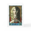 Hel Greeting Card by ThaliaTook Hel Greeting Card